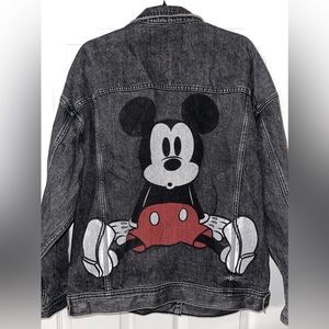 American Eagle Disney Mickey Mouse Jean Jacket